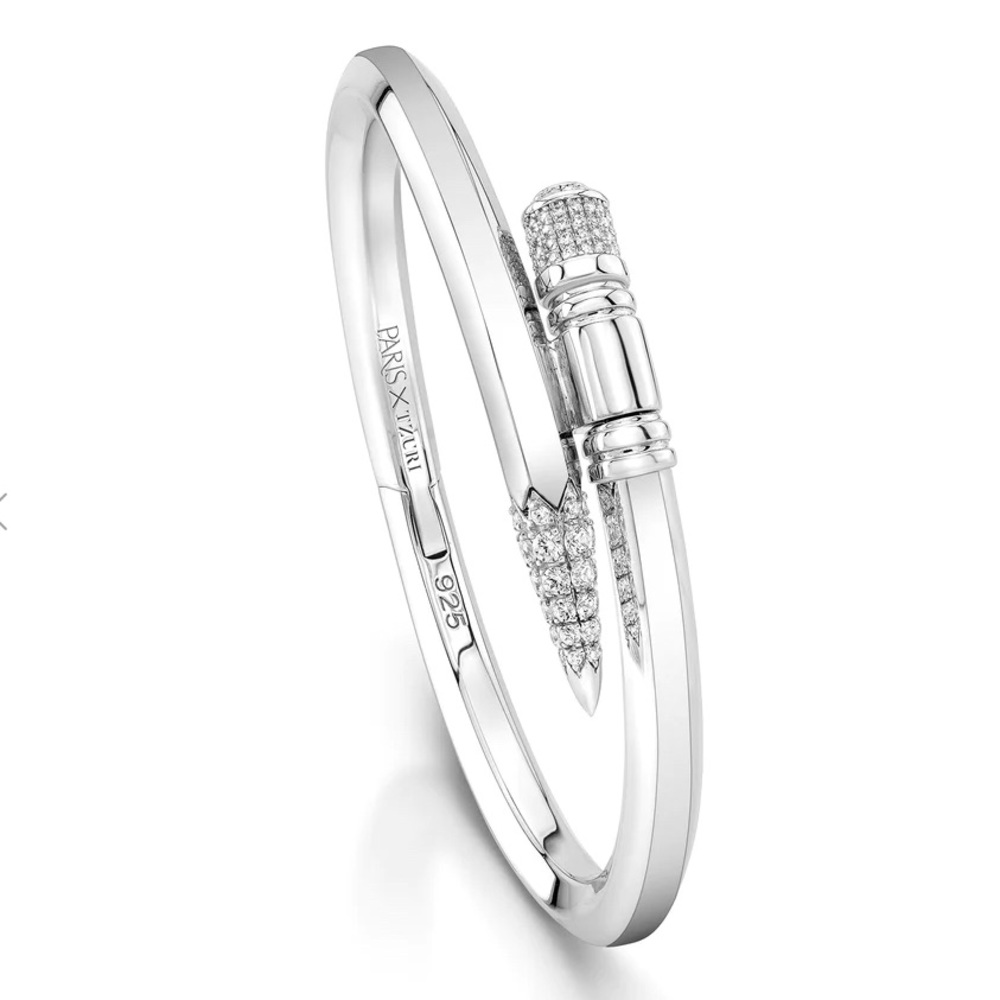 Sterling Silver Pencil Bracelet